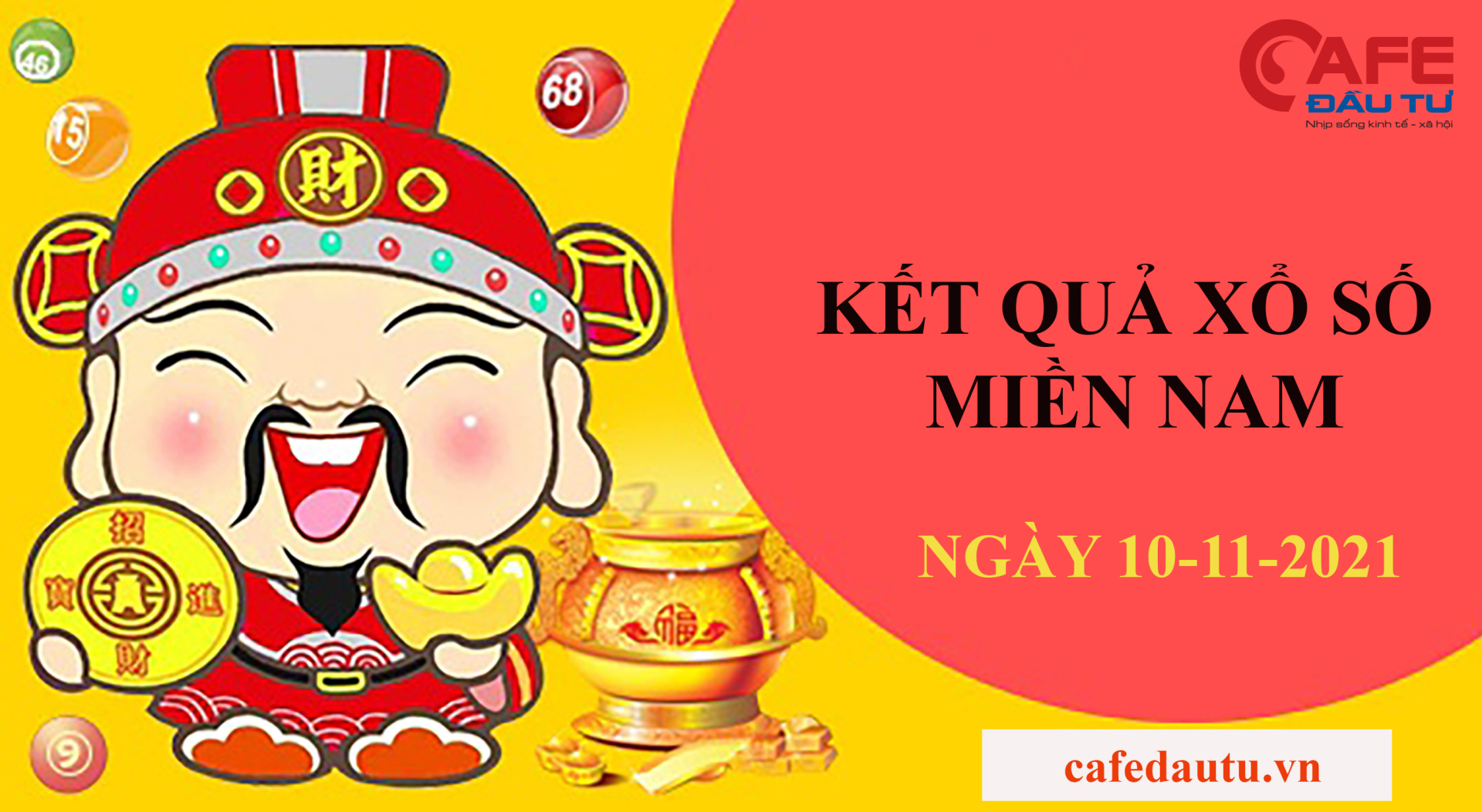 XSMN ngày 10/11: Kết quả xổ số miền Nam hôm nay thứ Tư