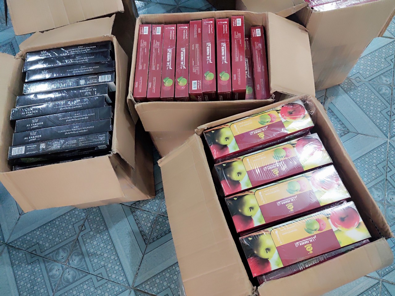 Thu giữ số lượng lớn Shisha không nguồn gốc tại Phú Yên