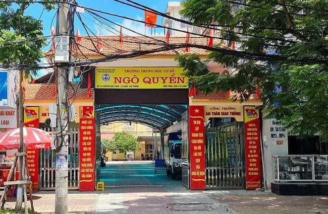 Khởi tố, bắt tạm giam Hiệu trưởng Trường THCS Ngô Quyền, Hải Phòng