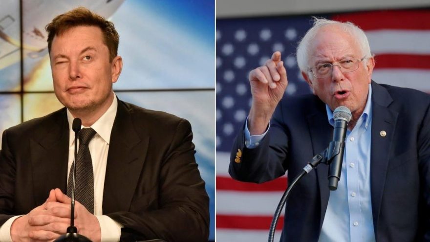 Elon Musk khẩu chiến với thượng nghị sĩ Mỹ Bernie Sanders: ‘Ông muốn tôi bán thêm cổ phiếu à?'