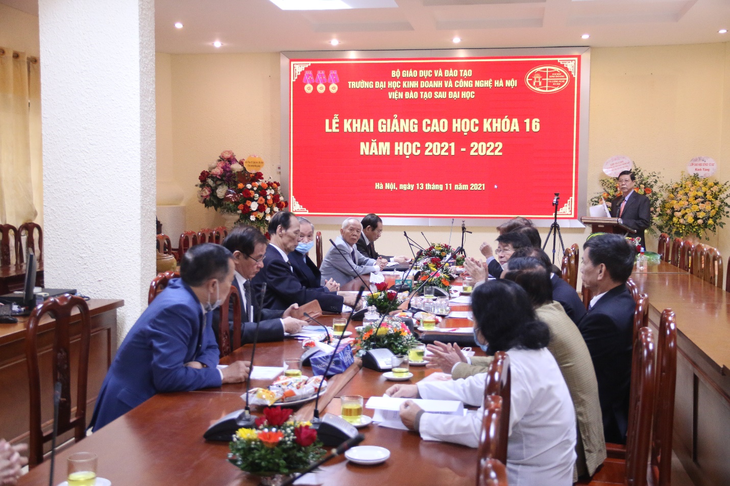 Khai giảng cao học khóa 16 năm học 2021-2022