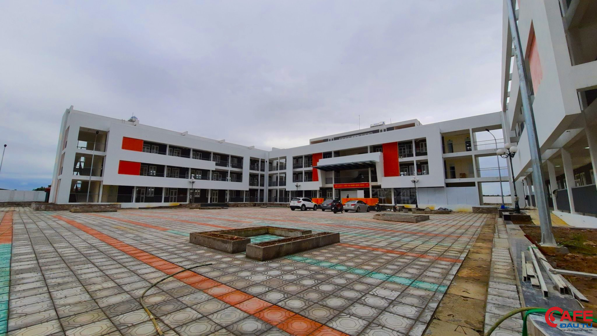 Cận cảnh trạm y tế lưu động điều trị F0 thể nhẹ, không triệu chứng đầu tiên tại Hà Nội