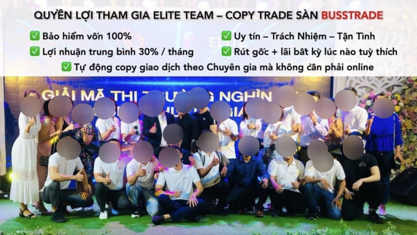 Công an tìm nhà đầu tư vào sàn Busstrade