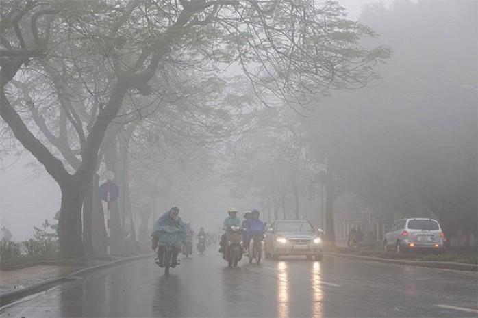 Bắc Bộ tiếp tục mưa phùn rét, nhiệt độ tăng nhẹ dịp nghỉ Tết dương lịch