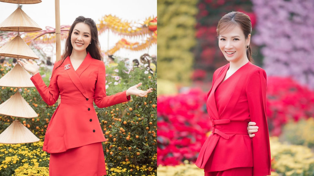 Đường hoa Home Hanoi Xuan có gì “hot” mà khiến một loạt “bóng hồng” nhà Đài check-in đầu năm?