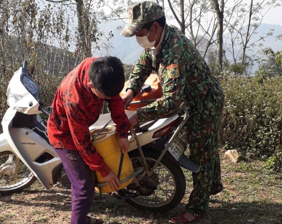 Gian nan nơi chốt Huồi Khe