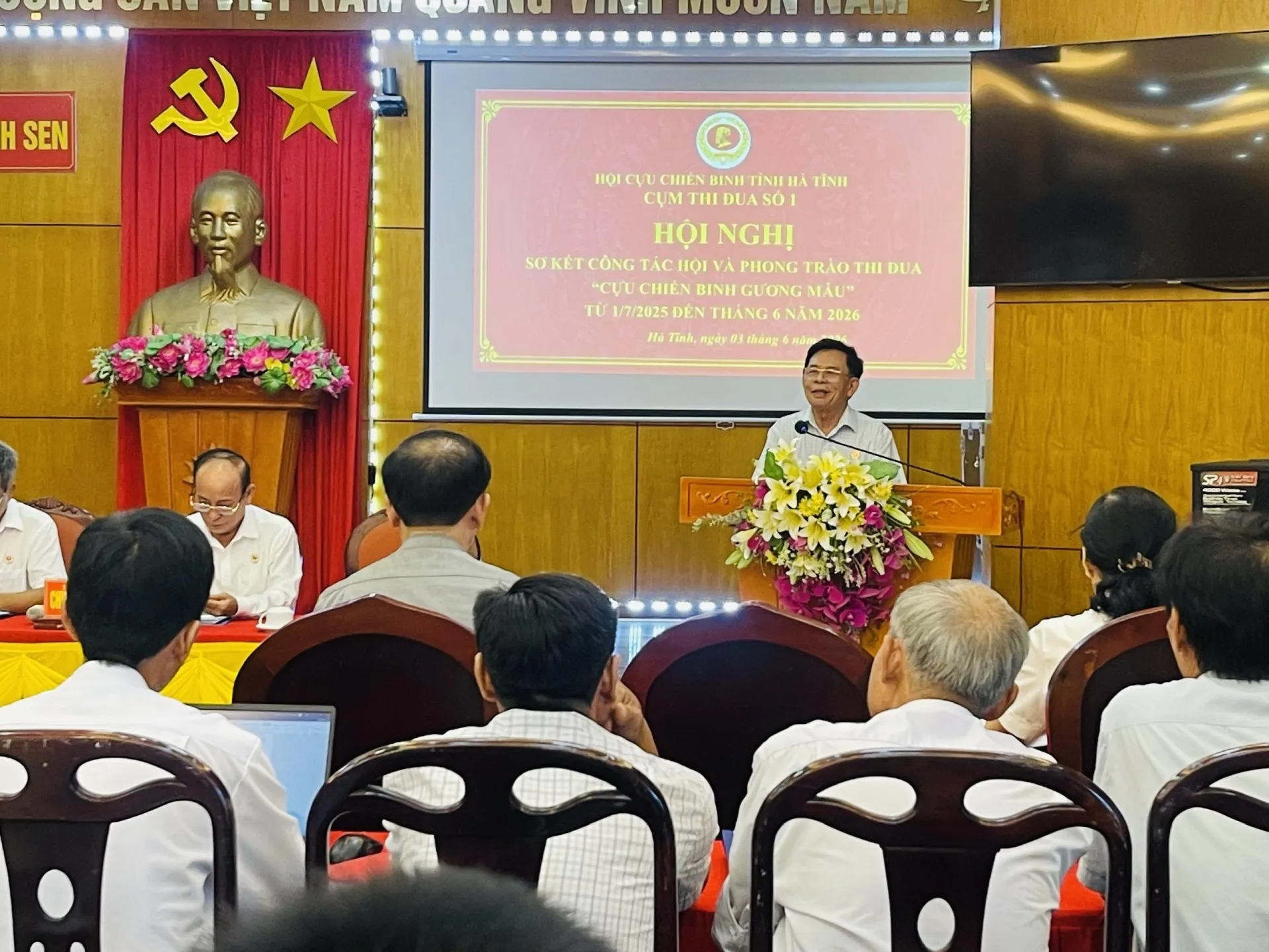 Hà Tĩnh – Cụm thi đua số 1 sơ kết phong trào thi đua “Cựu chiến binh gương mẫu“