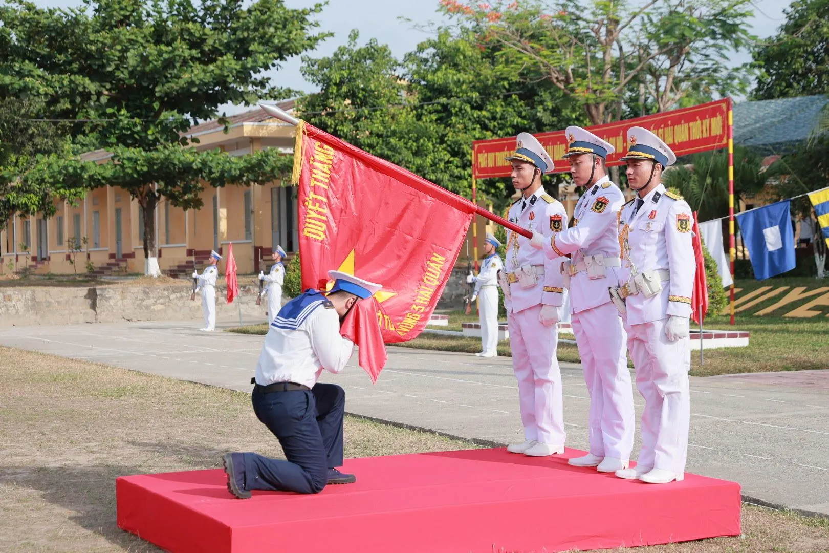 Vùng 3 Hải quân tổ chức Lễ tuyên thệ chiến sĩ mới năm 2026