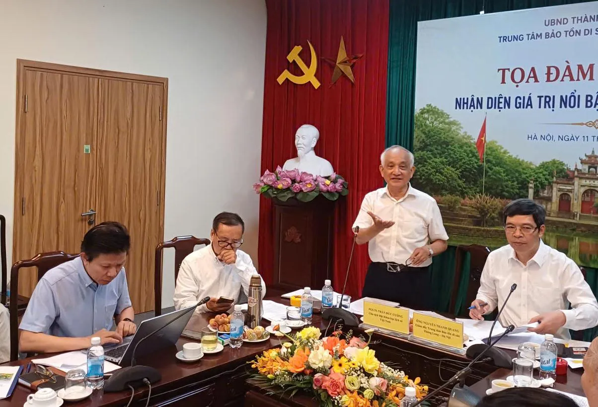 Tọa đàm khoa học: Nhận diện giá trị nổi bật của Khu di tích Cổ Loa