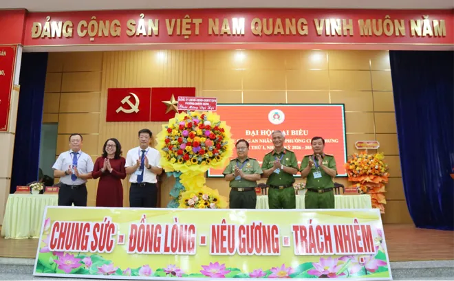 ĐẠI HỘI ĐẠI BIỂU HỘI CỰU CAND PHƯỜNG CHÁNH HƯNG LẦN THỨ NHẤT THÀNH CÔNG TỐT ĐẸP