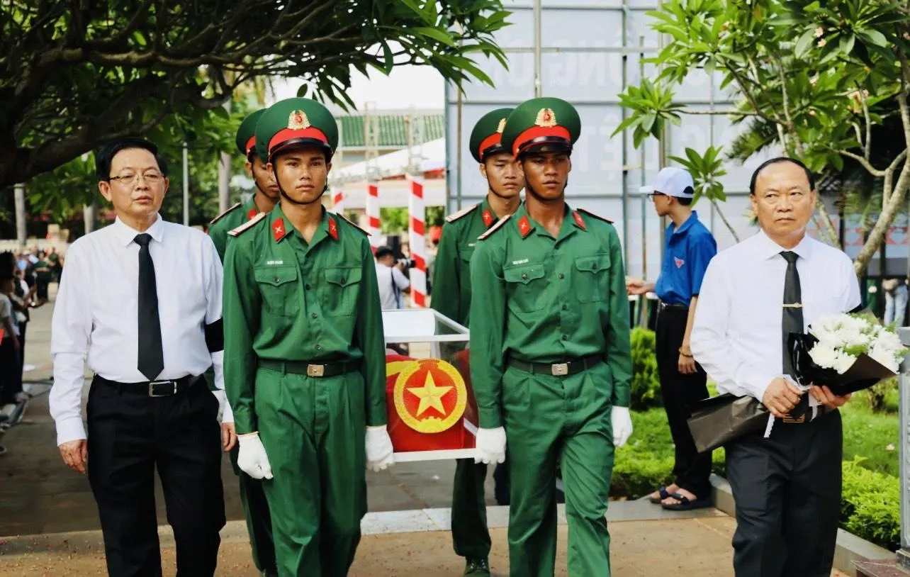 Gia Lai: Tổ chức Lễ viếng, truy điệu, an táng 18 hài cốt liệt sĩ hy sinh tại Campuchia