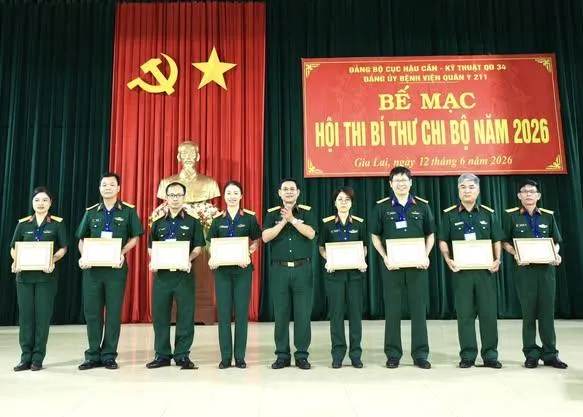 Ghi nhận từ Hội thi Bí thư chi bộ ở Bệnh viện Quân y 211