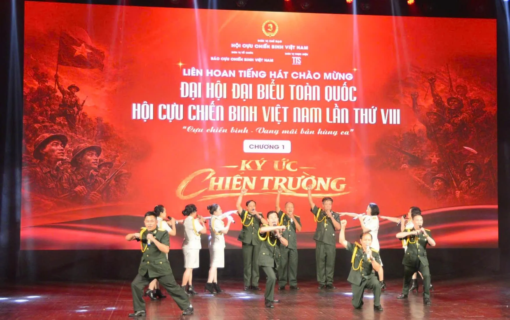 Tiếng hát Bộ đội Cụ Hồ vang vọng chào mừng ngày hội lớn của Hội cựu chiến binh Việt Nam