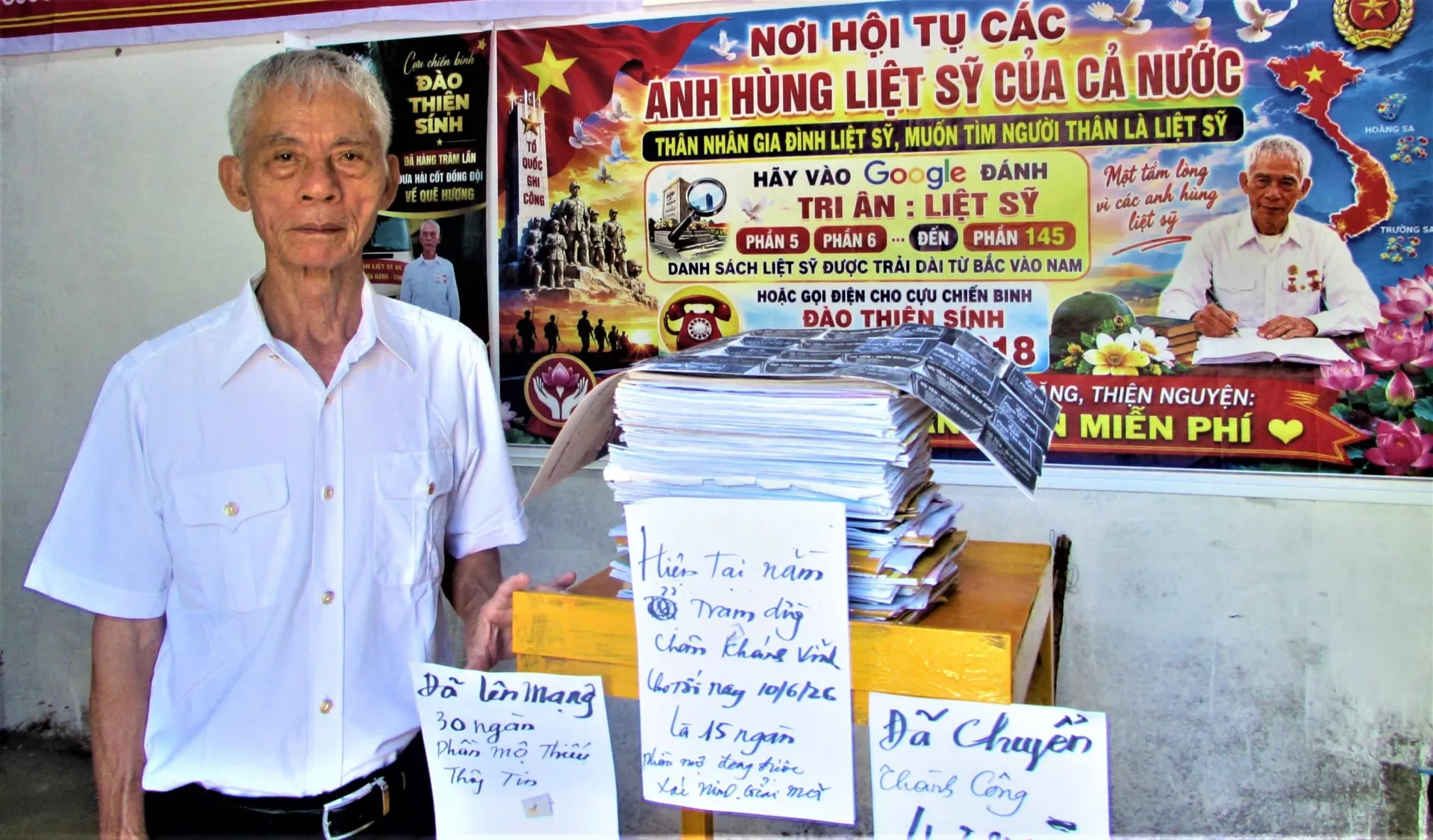 CCB Đào Thiện Sính Ra mắt “trạm dừng chân” giúp các gia đình thân nhân liệt sĩ