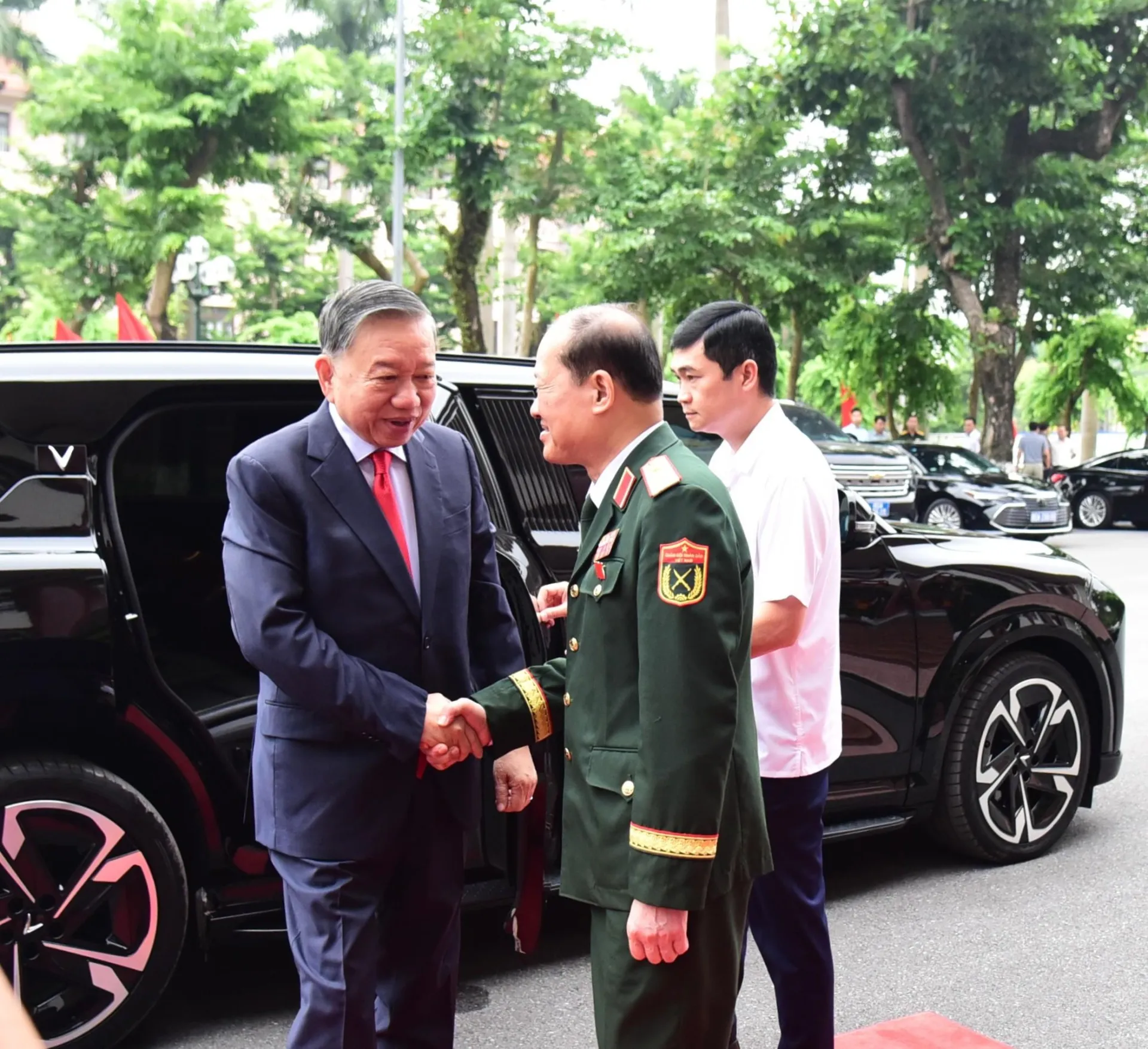 Tổng Bí thư, Chủ tịch nước Tô Lâm và lãnh đạo Đảng, Nhà nước dự Đại hội đại biểu toàn quốc Hội Cựu chiến binh Việt Nam lần thứ VIII