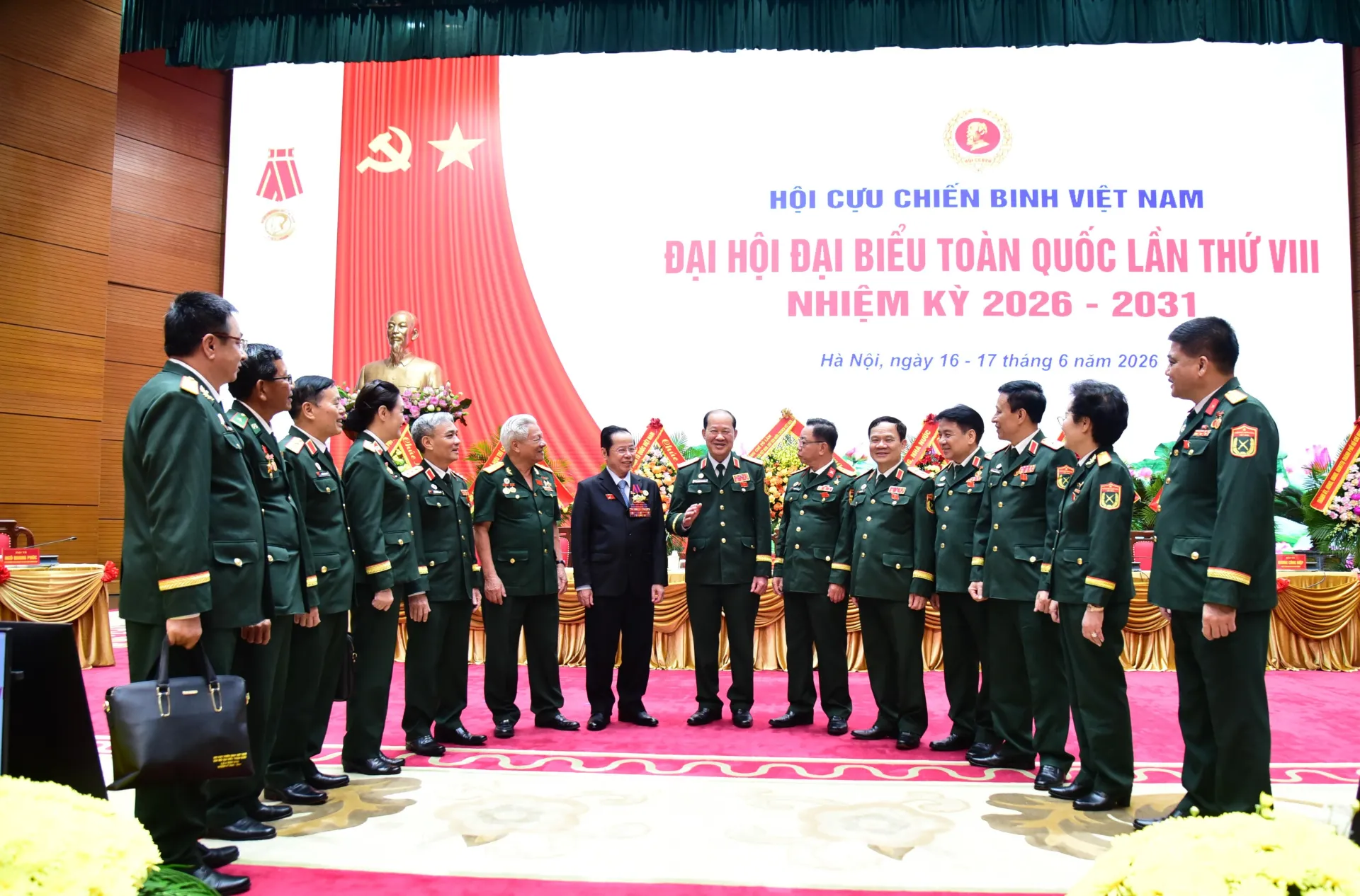 Bế mạc Đại hội đại biểu toàn quốc Hội Cựu chiến binh Việt Nam lần thứ VIII