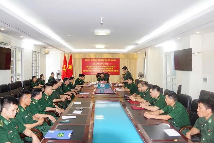 Ban Chỉ huy Bộ đội Biên phòng tỉnh Thanh Hoá thành lập Trung đội phương tiện không người lái