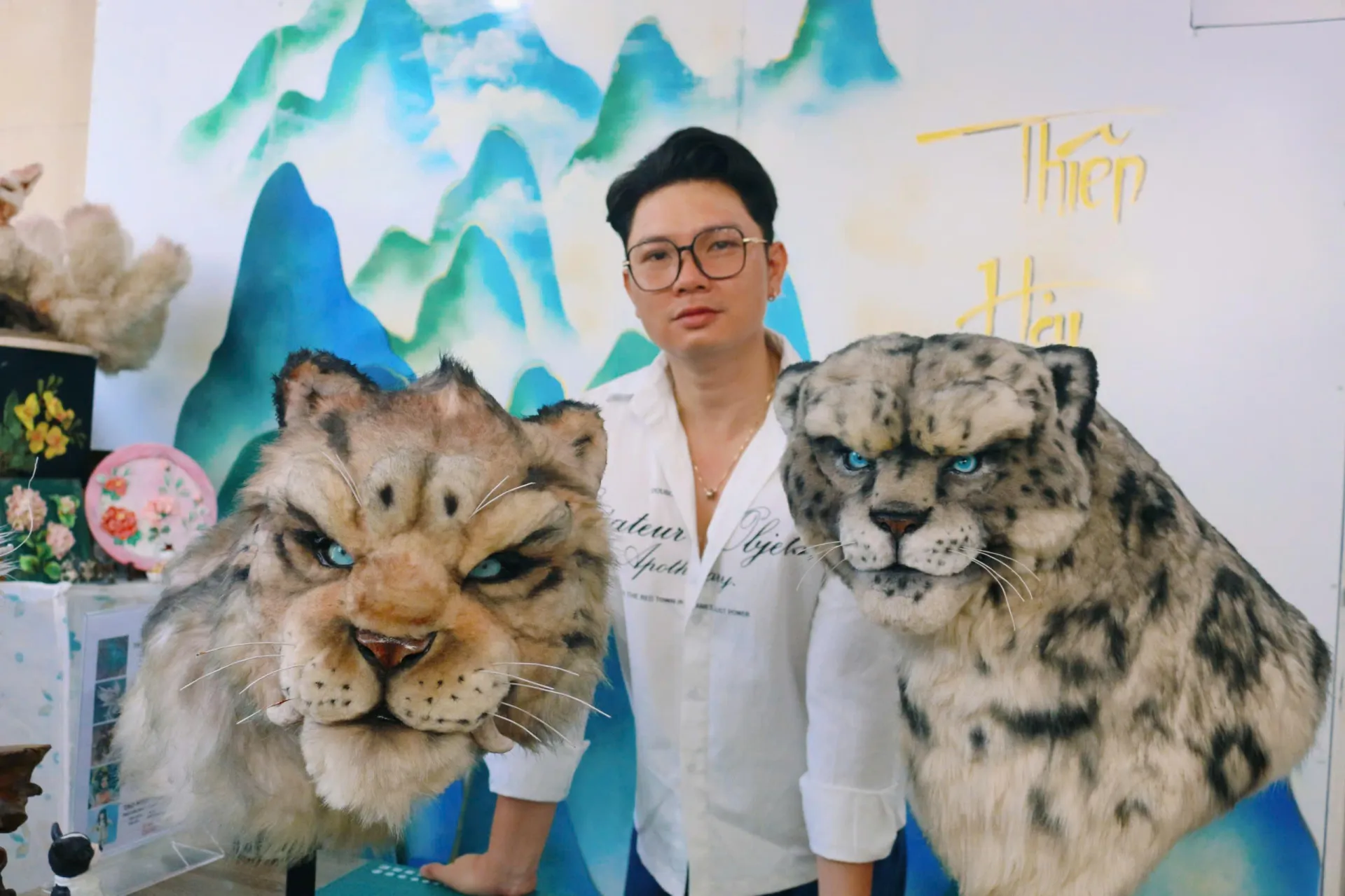 Mới lạ với tượng từ đất sét - cập nhật chất liệu đi theo với xu hướng