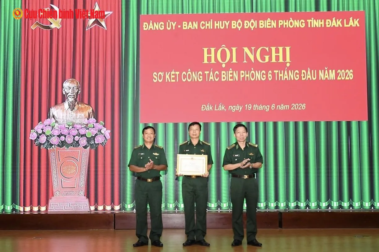 Bộ đội Biên phòng tỉnh Đắk Lắk sơ kết công tác 6 tháng đầu năm