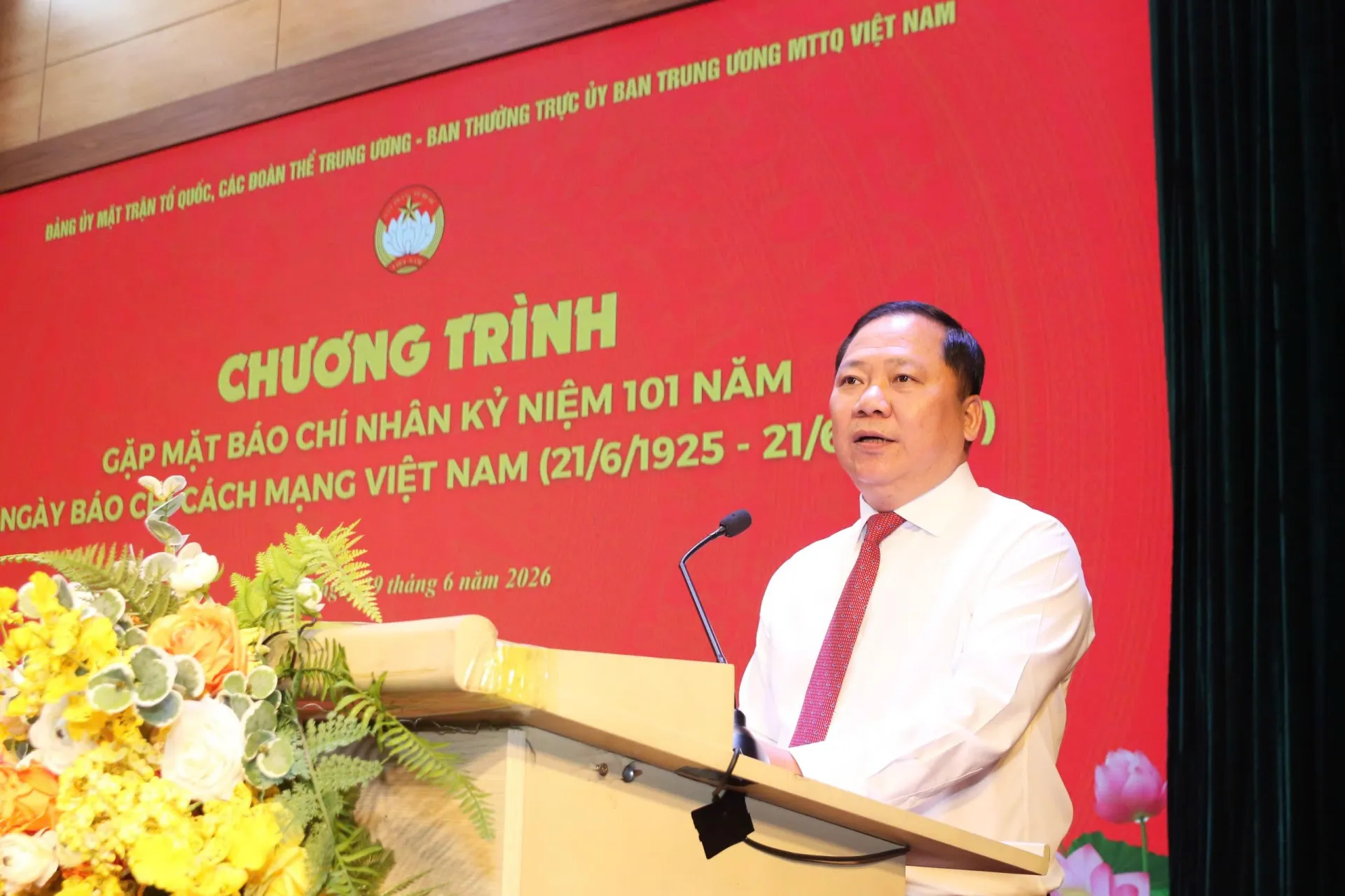 Báo chí góp phần xây dựng và củng cố vững chắc khối đại đoàn kết toàn dân
