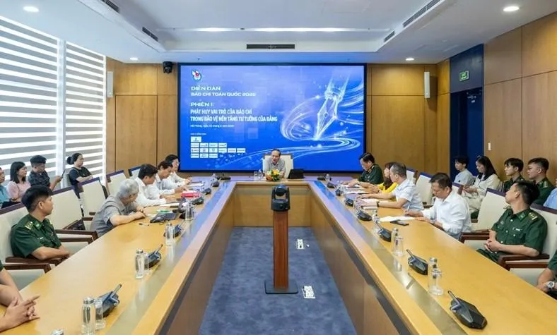 Phát huy vai trò báo chí trong bảo vệ nền tảng tư tưởng của Đảng
