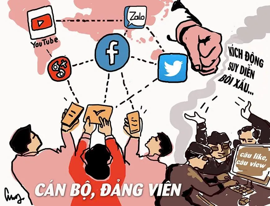 Bảo vệ an ninh quốc gia trên không gian mạng
