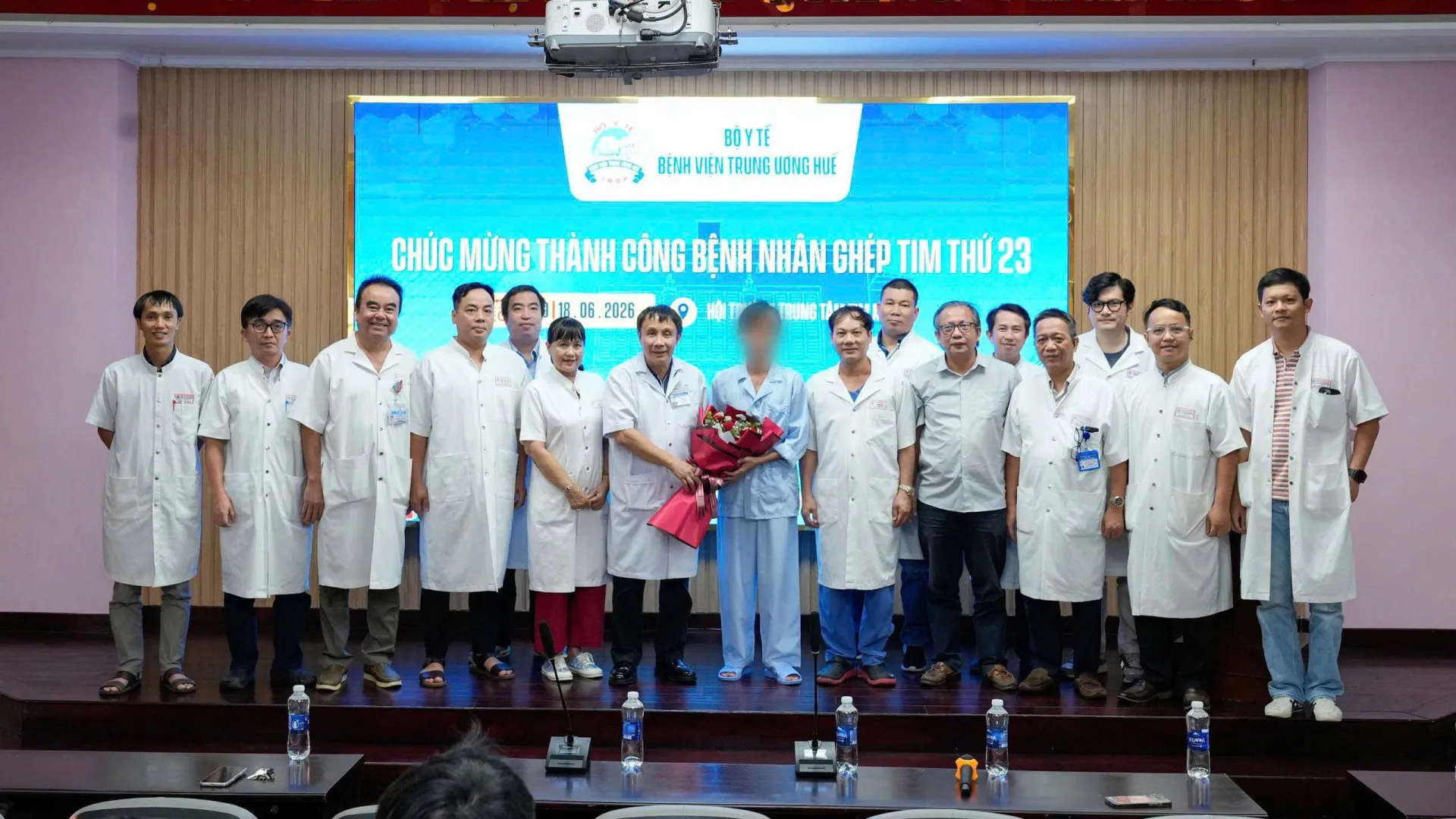 Bệnh nhân được ghép tim thứ 23 tại Bệnh viện Trung ương Huế xuất viện