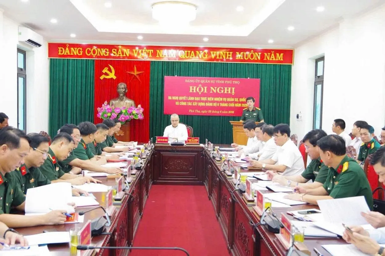 Phú Thọ tăng cường xây dựng khu vực phòng thủ vững chắc