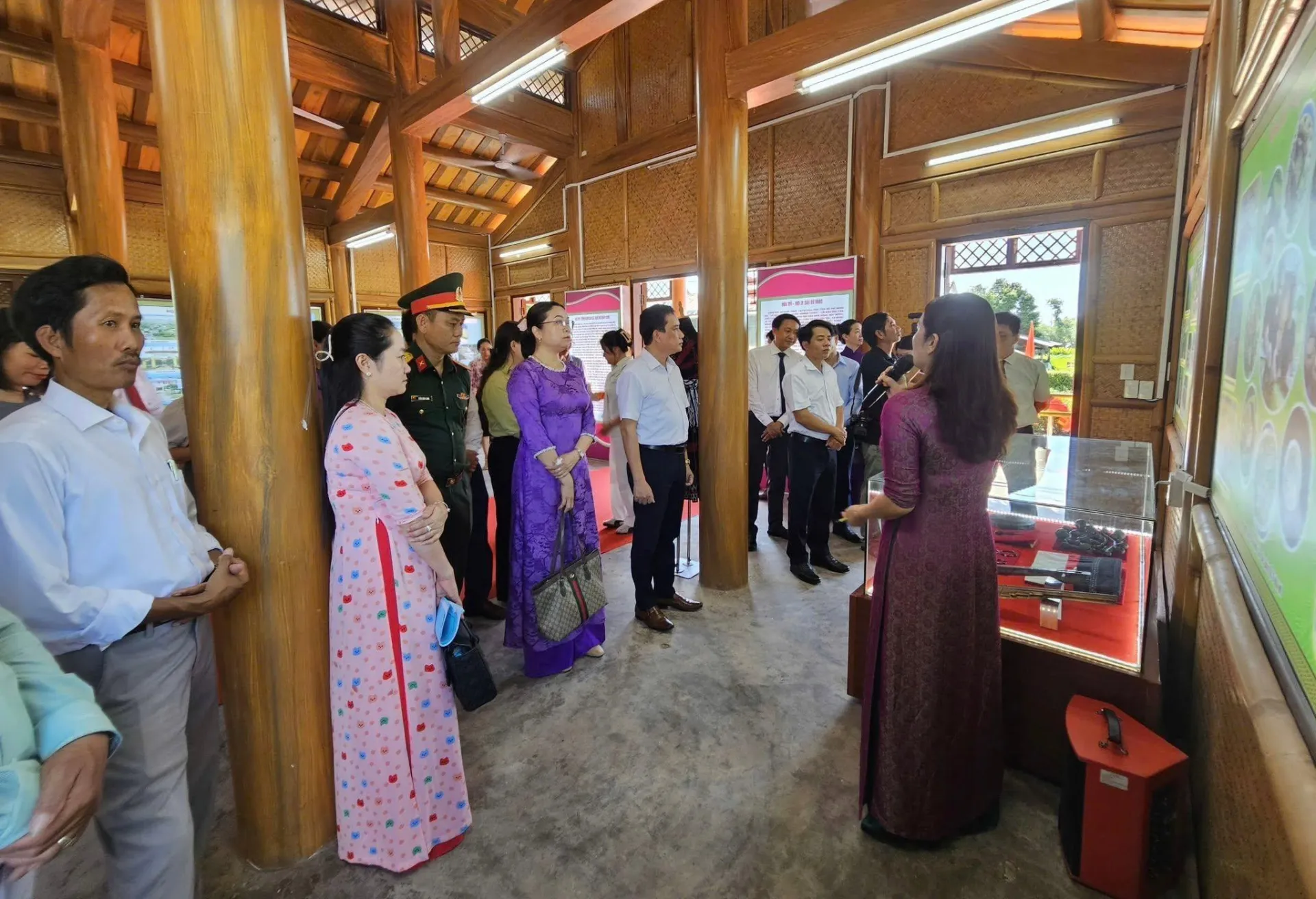 Khánh thành không gian trưng bày “Hòa Mỹ - Nơi in dấu sử vàng”