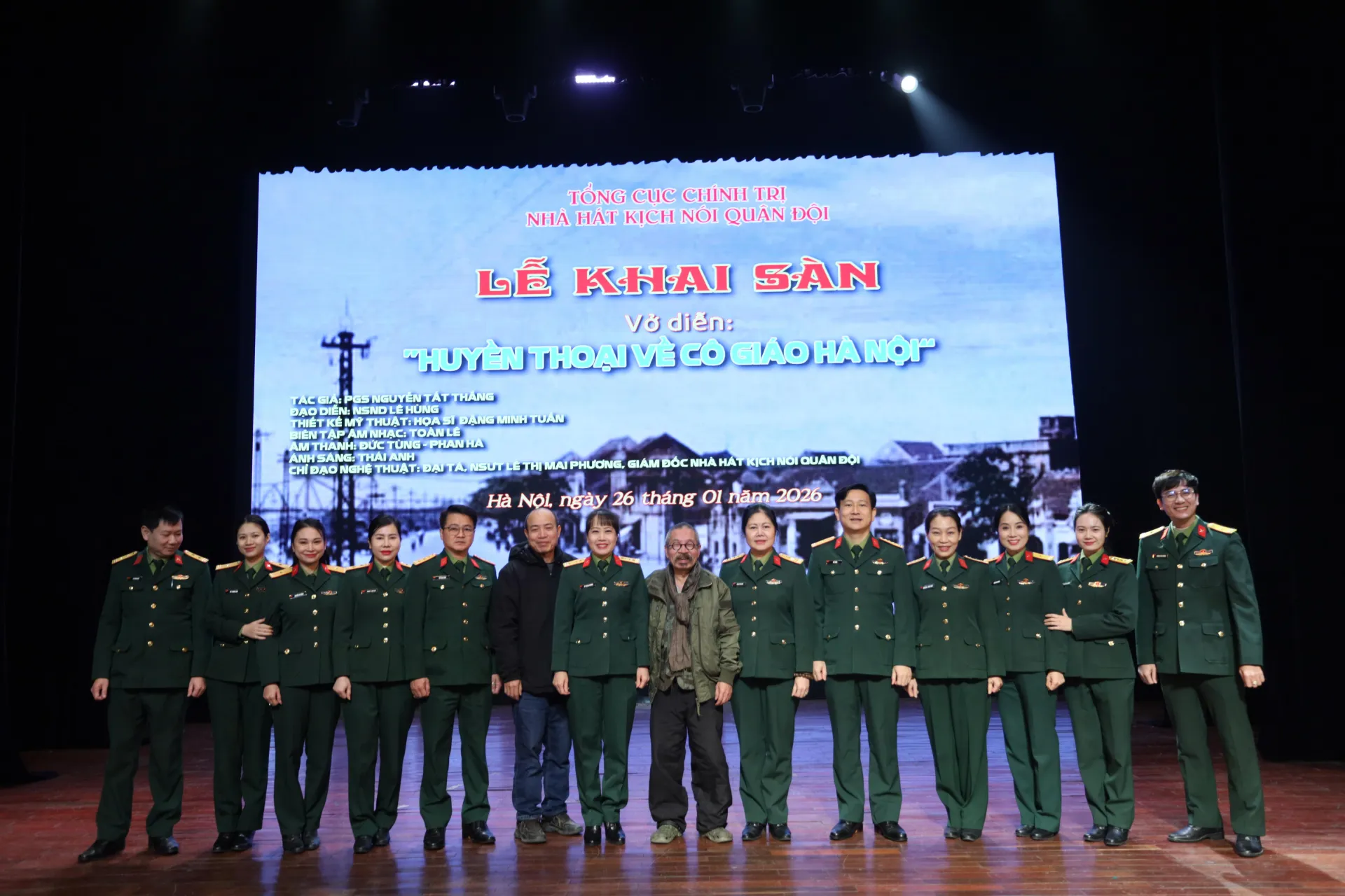 NHÀ HÁT KỊCH NÓI QUÂN ĐỘI HOÀN THÀNH XUẤT SẮC NHIỆM VỤ 6 THÁNG ĐẦU NĂM 2026
