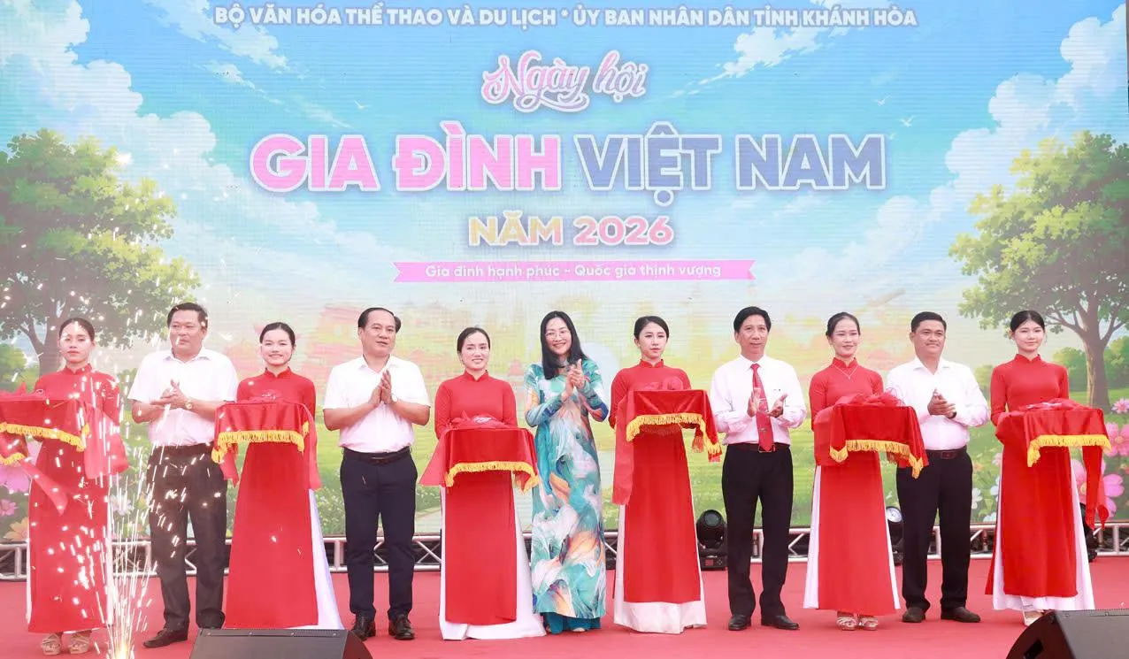 Khai mạc Ngày hội Gia đình Việt Nam năm 2026 - Tôn vinh giá trị gia đình Việt