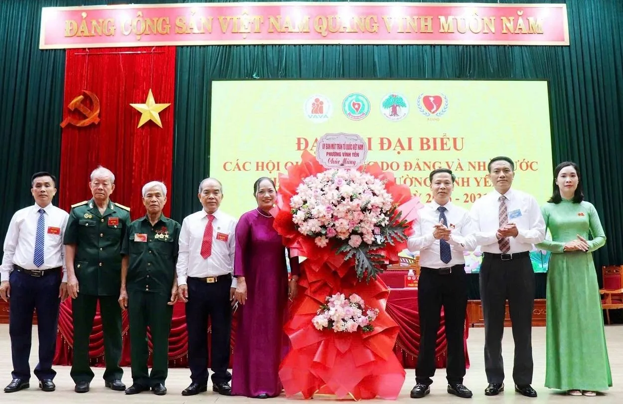 Khơi dậy sức mạnh đại đoàn kết từ các tổ chức hội tại phường Vĩnh Yên