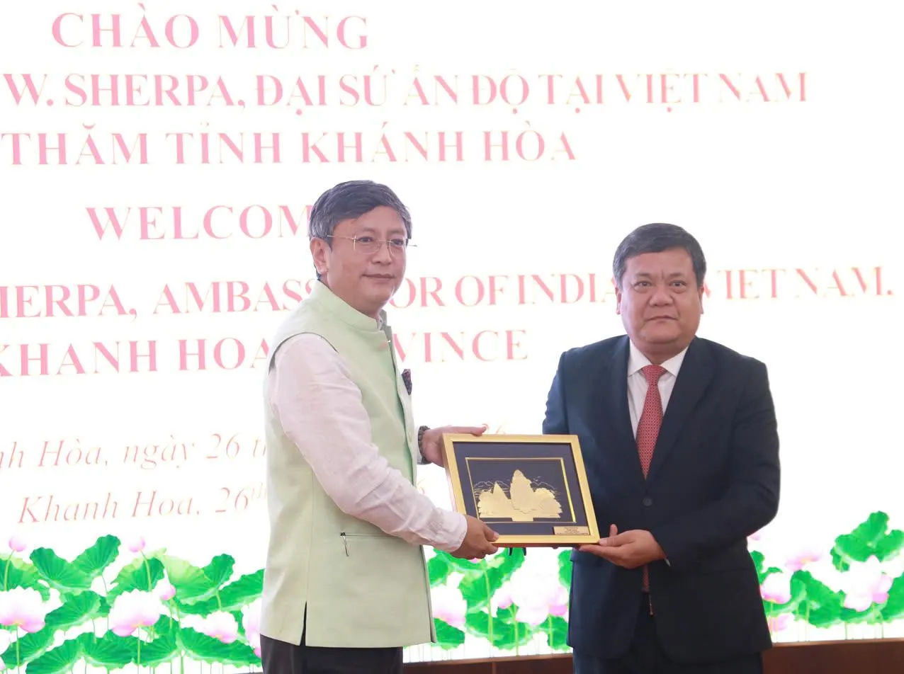 Thúc đẩy hợp tác toàn diện giữa Ấn Độ và tỉnh Khánh Hòa
