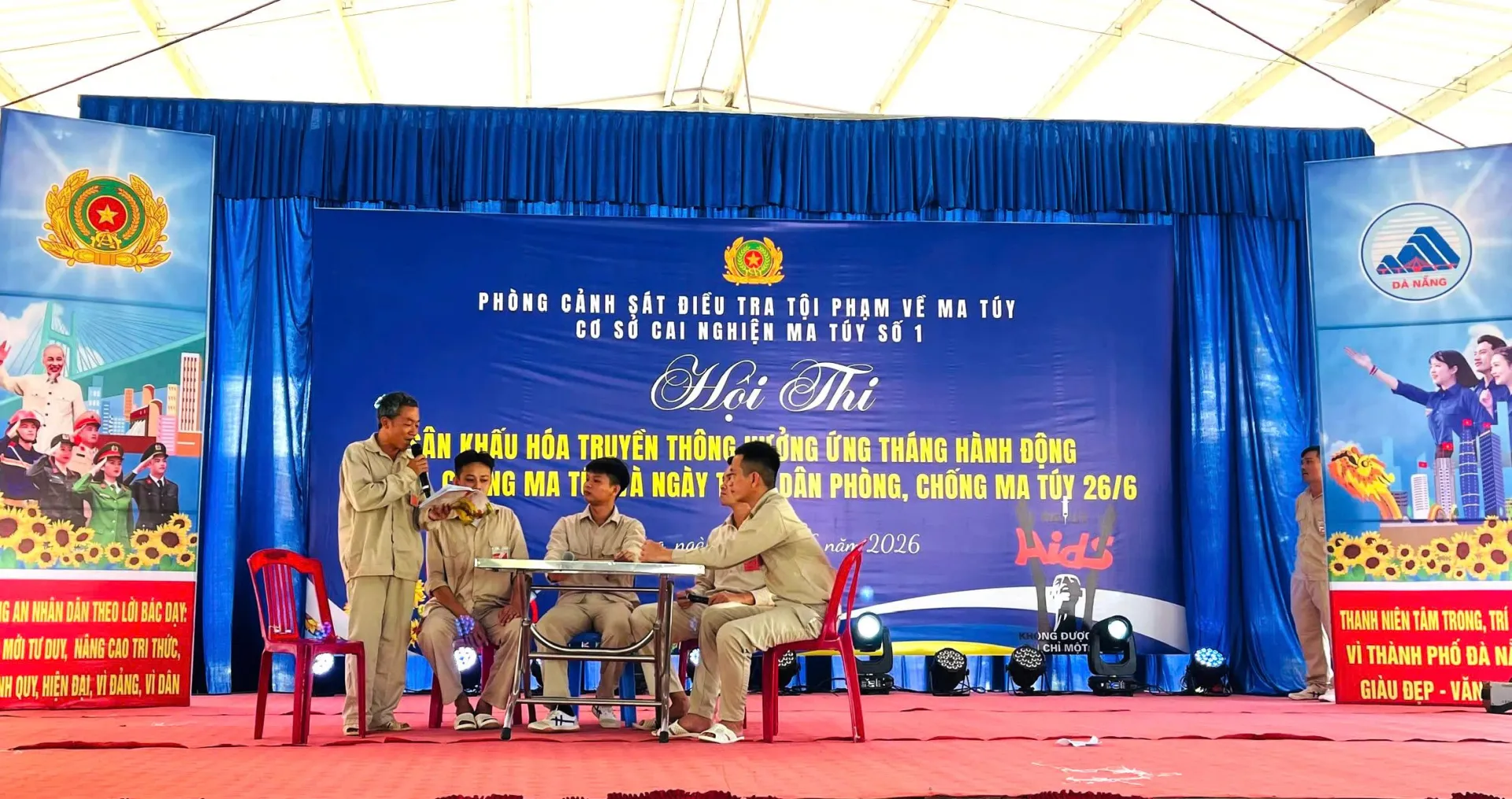 Đà Nẵng: Sôi nổi hội thi sân khấu hoá hưởng ứng ngày toàn dân phòng chống ma tuý