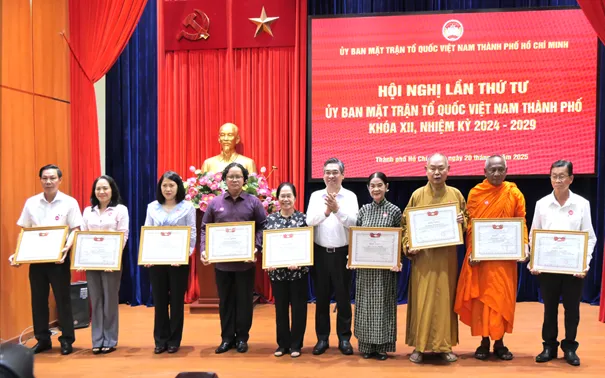 UB MTTQ Việt Nam TP HCM đổi mới mạnh mẽ, kiện toàn tổ chức và tăng cường gắn kết nhân dân