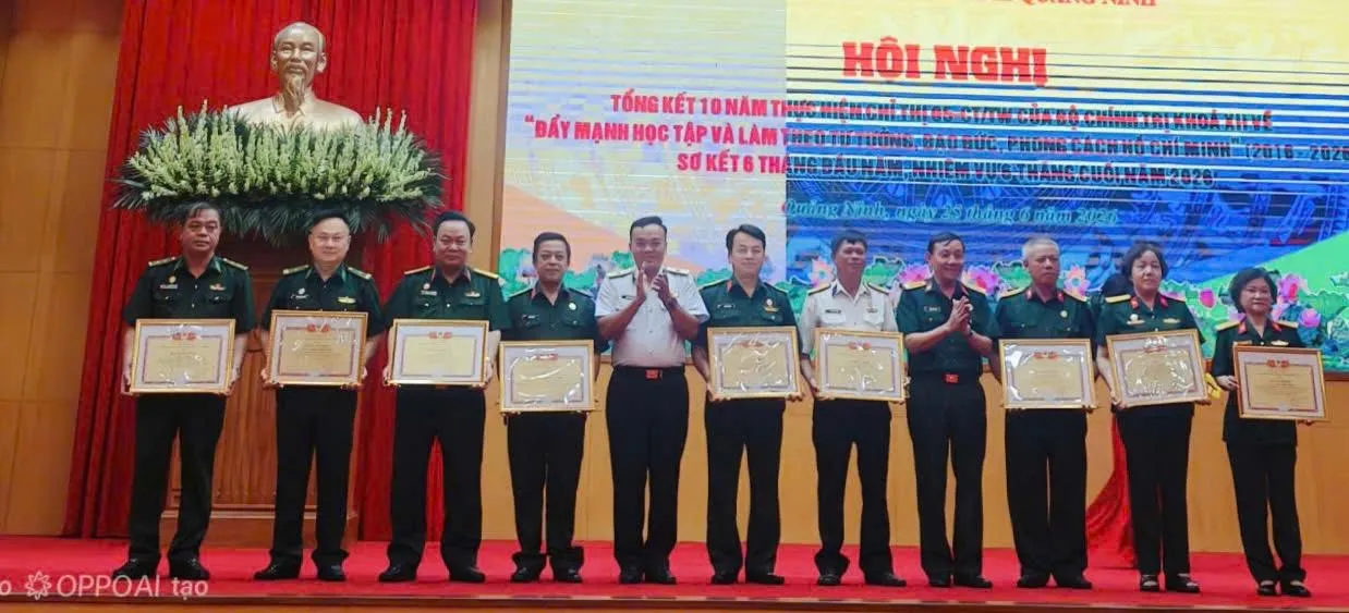 Hội Cựu chiến binh tỉnh Quảng Ninh tổ chức Hội nghị sơ kết 6 tháng đầu năm, triển khai nhiệm vụ 6 tháng cuối năm