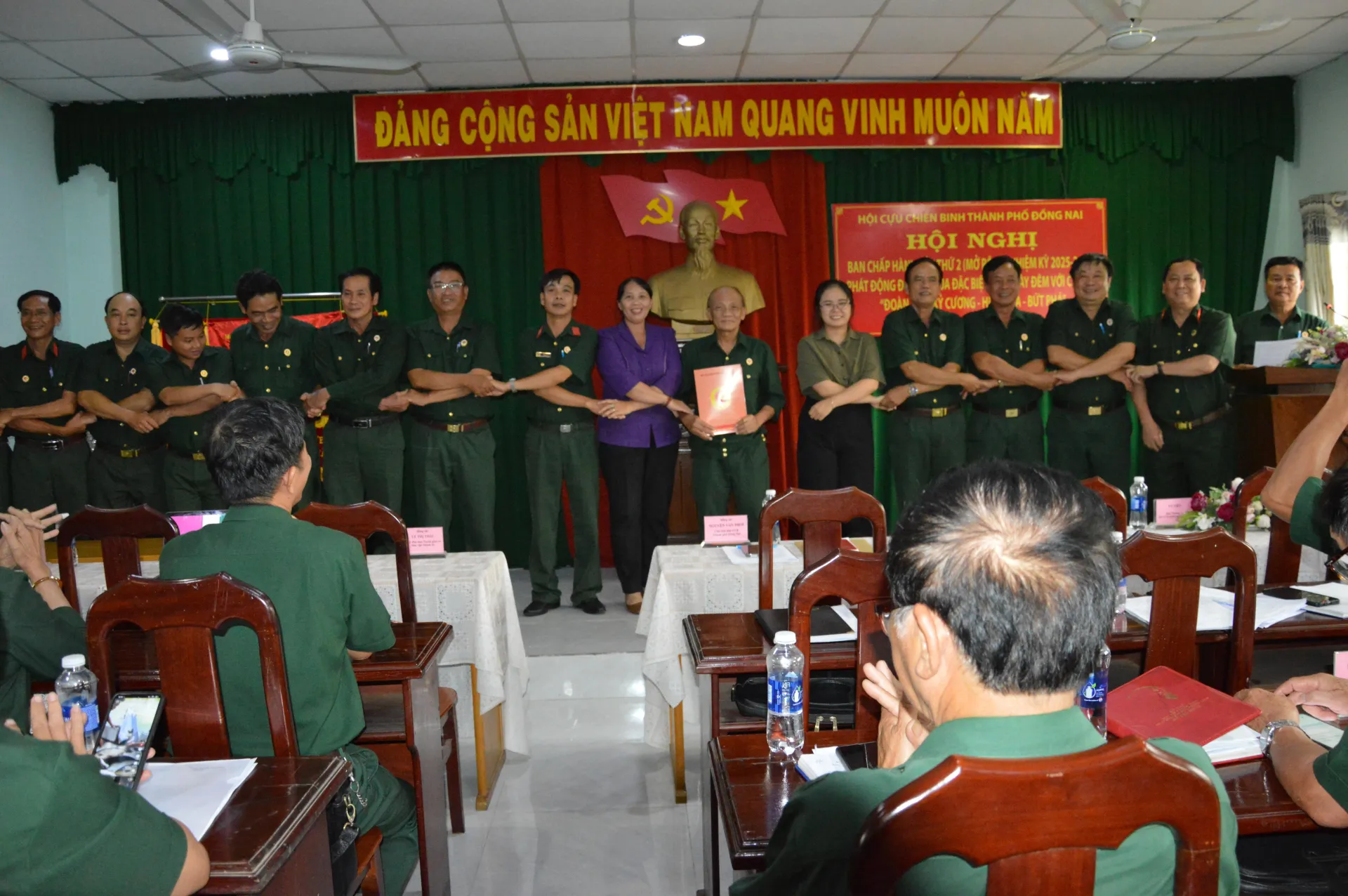 Hội Cựu chiến binh thành phố Đồng Nai tích cực thực hiện công tác hội, góp phần để địa phương đạt chỉ tiêu hai con số trong phát triển kinh tế năm 2026