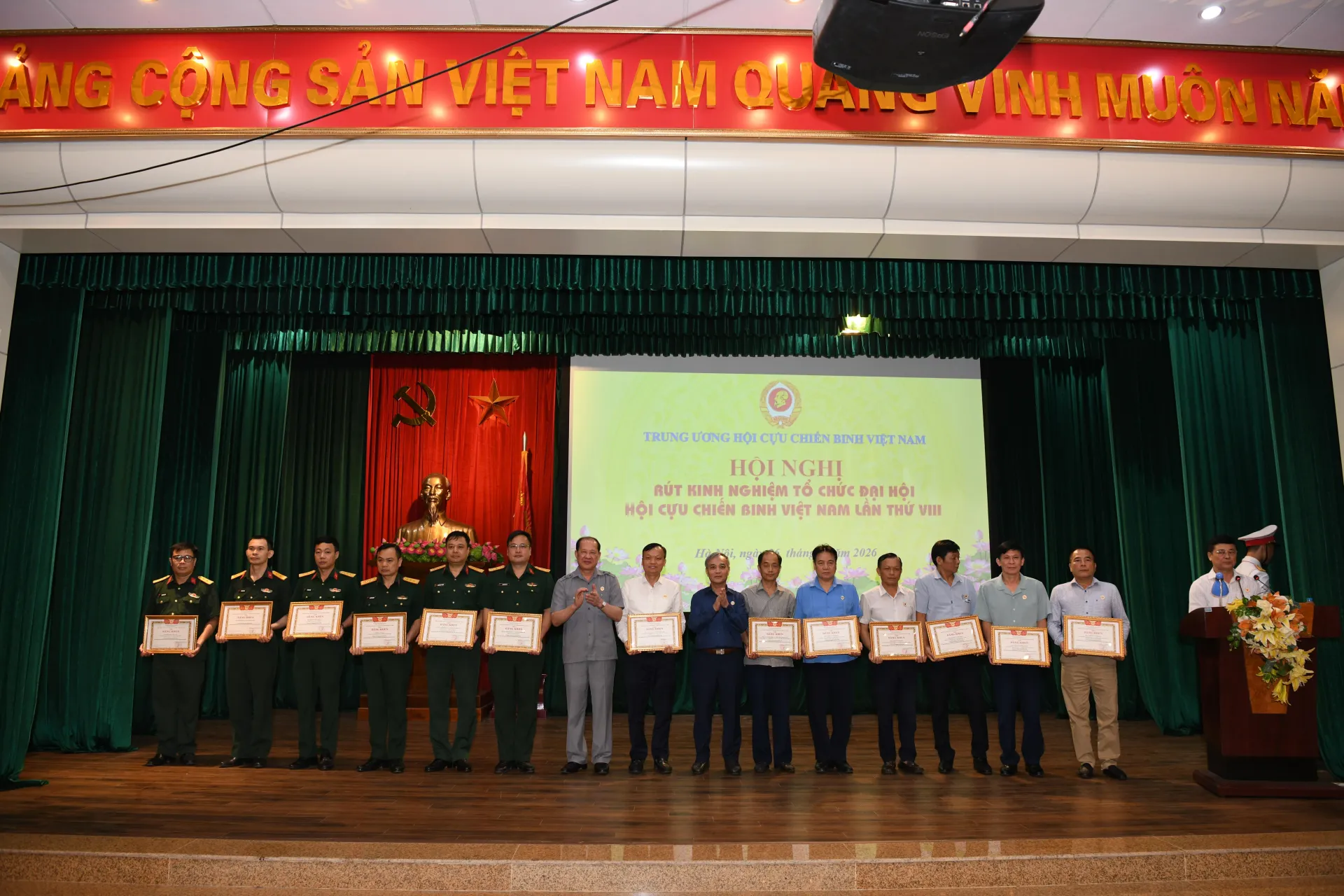 Rút kinh nghiệm tổ chức Đại hội đại biểu toàn quốc Hội CCB Việt Nam lần thứ VIII