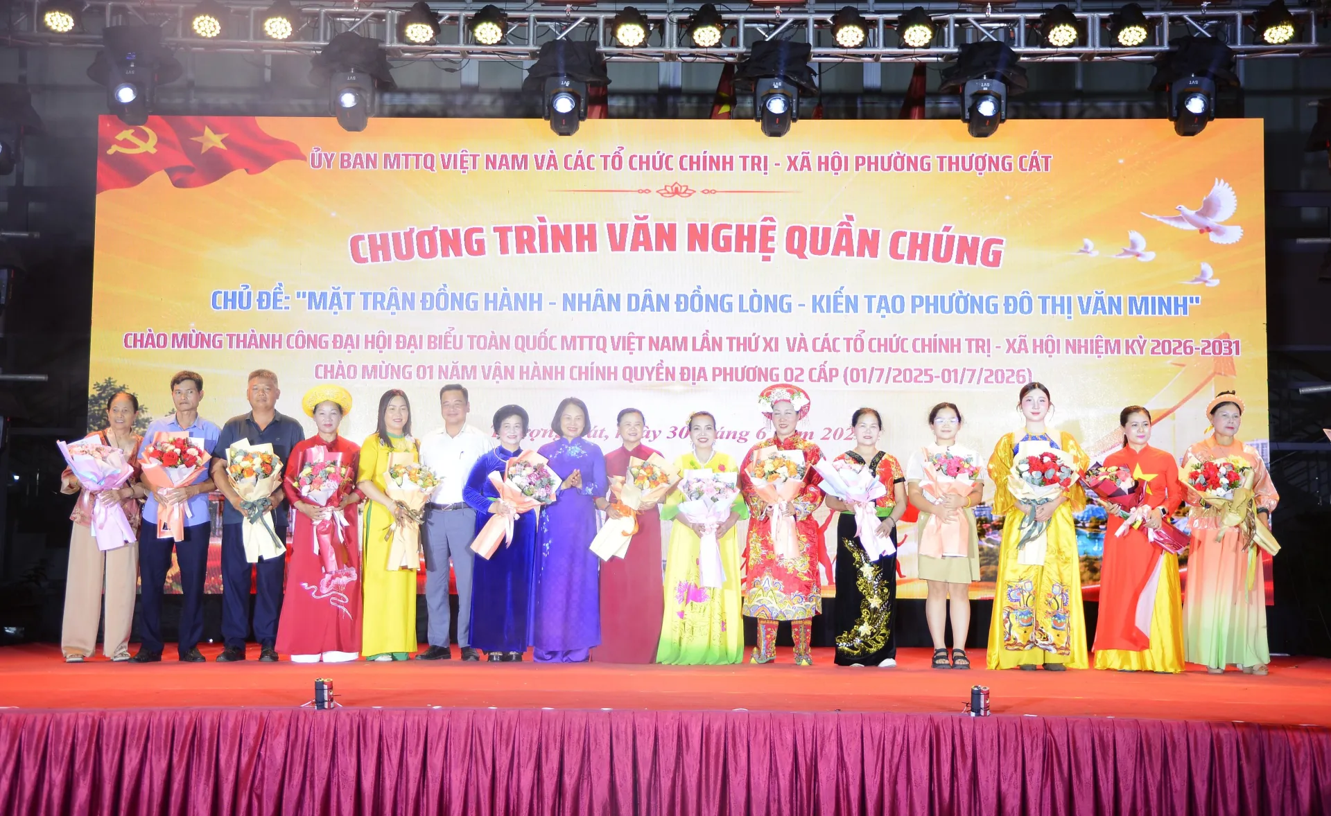 Mặt trận đồng hành – Nhân dân đồng lòng – Kiến tạo phường đô thị văn minh