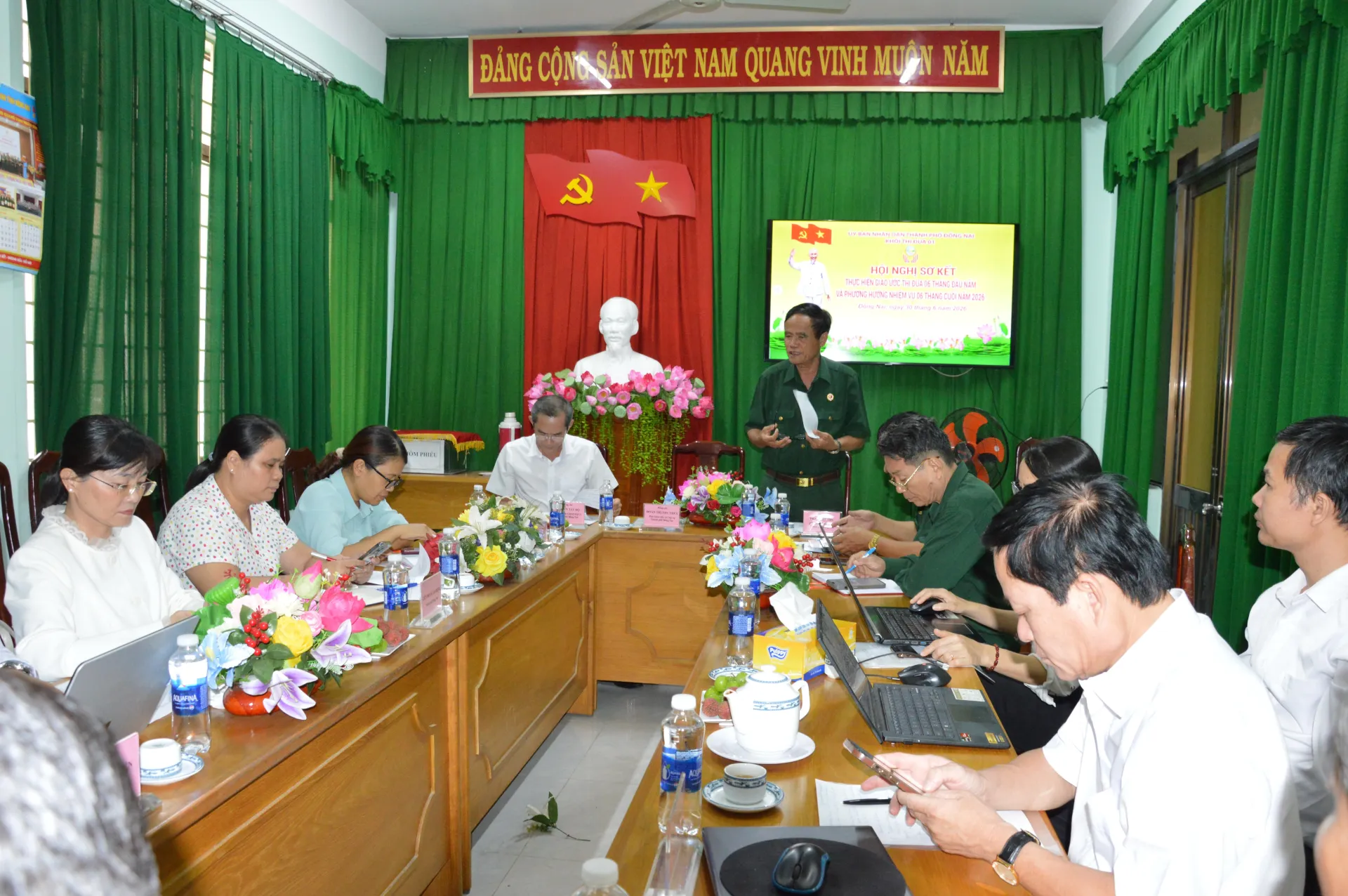 THI ĐUA CỦA MẶT TRẬN TỔ QUỐC VÀ CÁC ĐOÀN THỂ CHÍNH TRỊ, XÃ HỘI THÀNH PHỐ ĐỒNG NAI GÓP PHẦN HOÀN THÀNH TỐT MỤC TIÊU PHÁT TRIỂN KINH TẾ XÃ HỘI