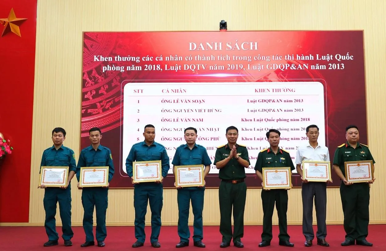 Tiến Thắng chủ động xây dựng nền quốc phòng toàn dân vững mạnh từ cơ sở