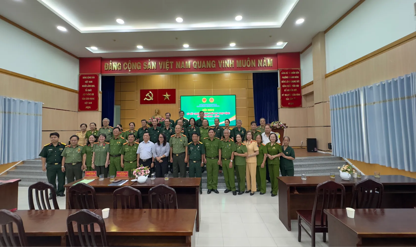 Phát huy sức mạnh phối hợp, chung sức đồng lòng vì bình yên cơ sở