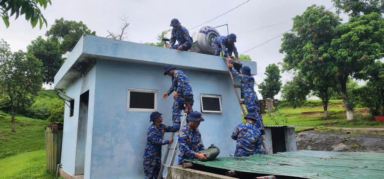 Vùng 1 Hải quân: Chủ động phòng, chống bão số 1.