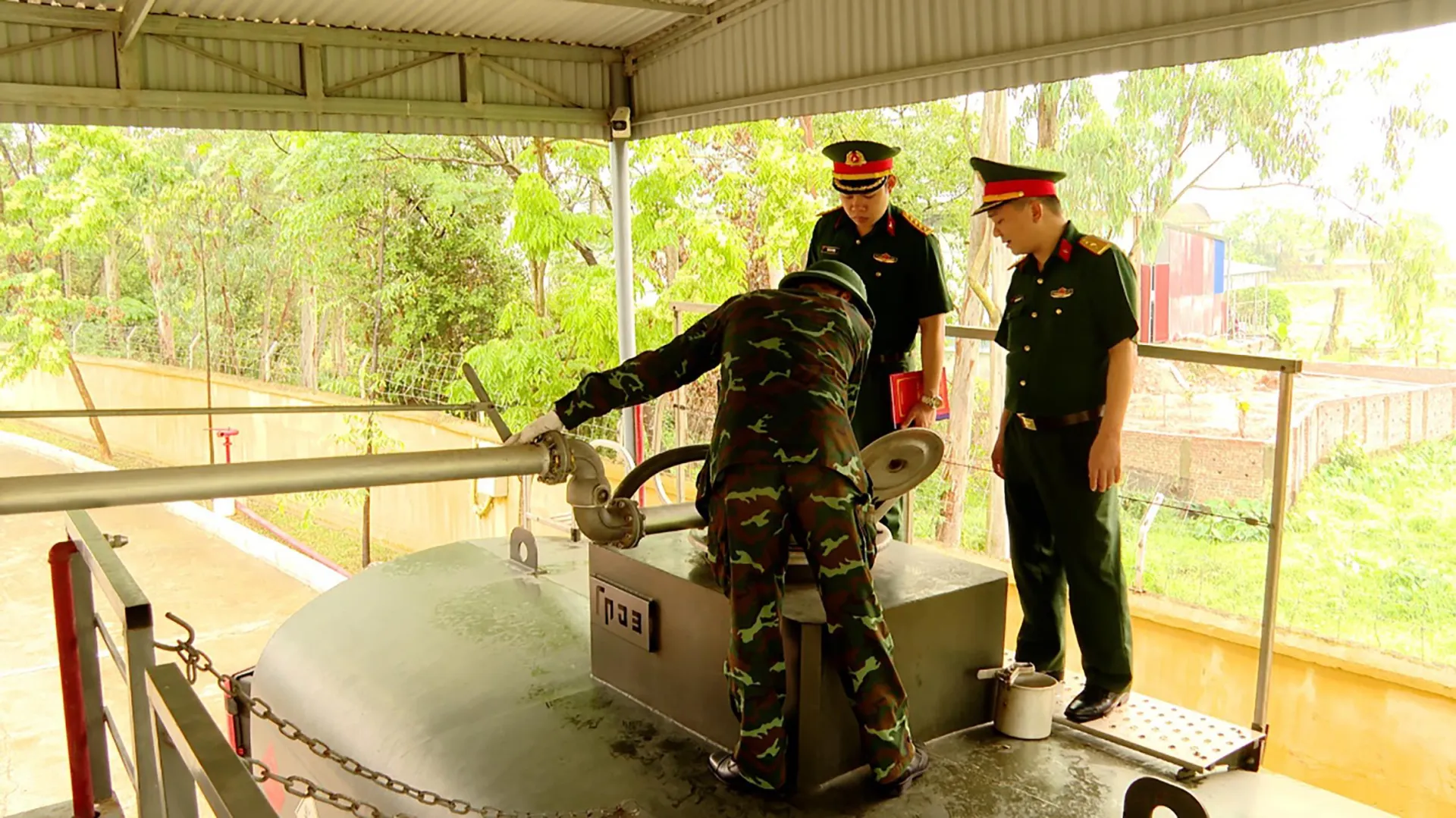 Giải pháp đồng bộ tiết kiệm nhiên liệu tại Quân đoàn 12