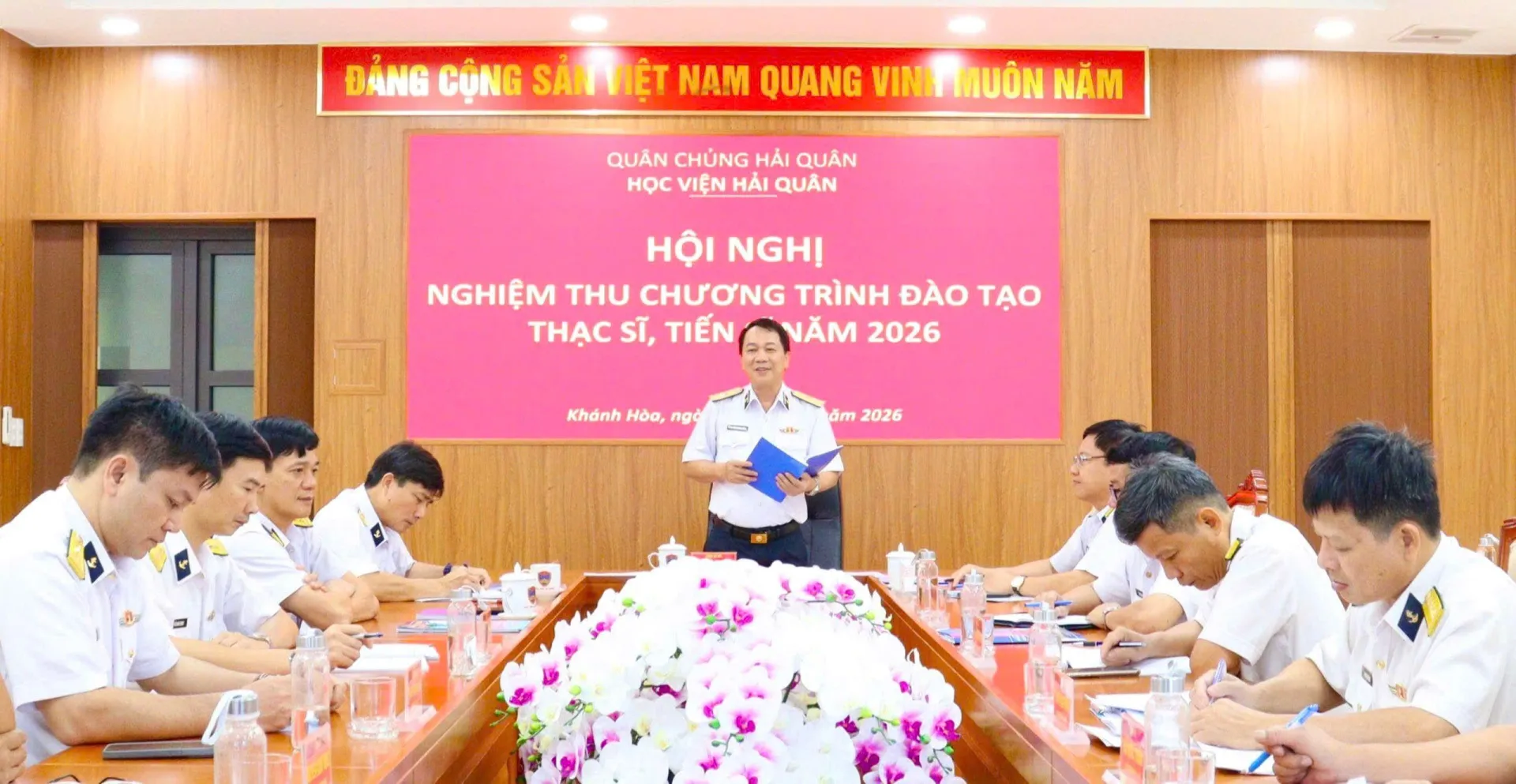 Học viện Hải quân: Nâng cao chất lượng đào tạo sau đại học.