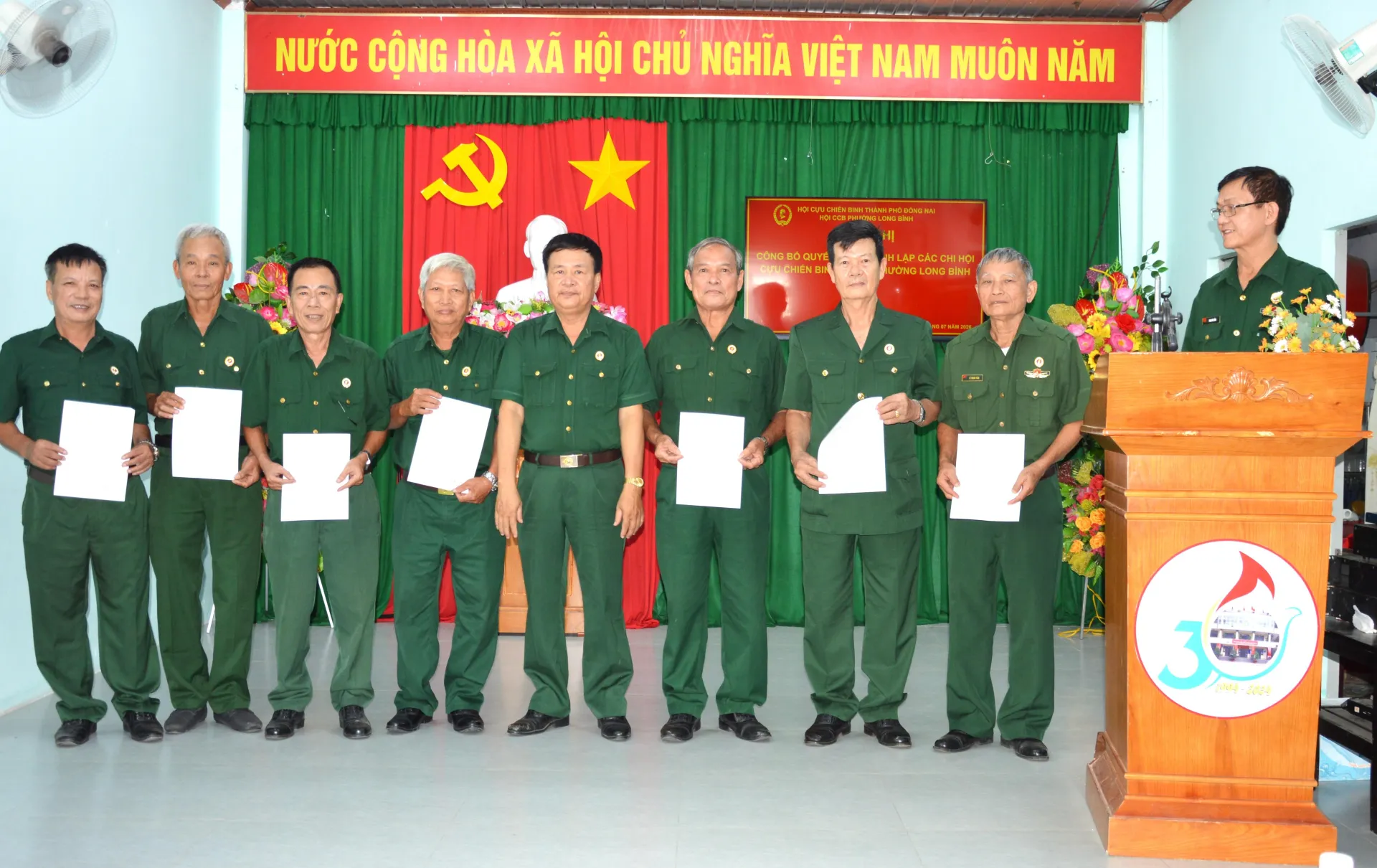 HỘI CỰU CHIẾN BINH THÀNH PHỐ ĐỒNG NAI COI TRỌNG KIỆN TOÀN CÁC CHI HỘI