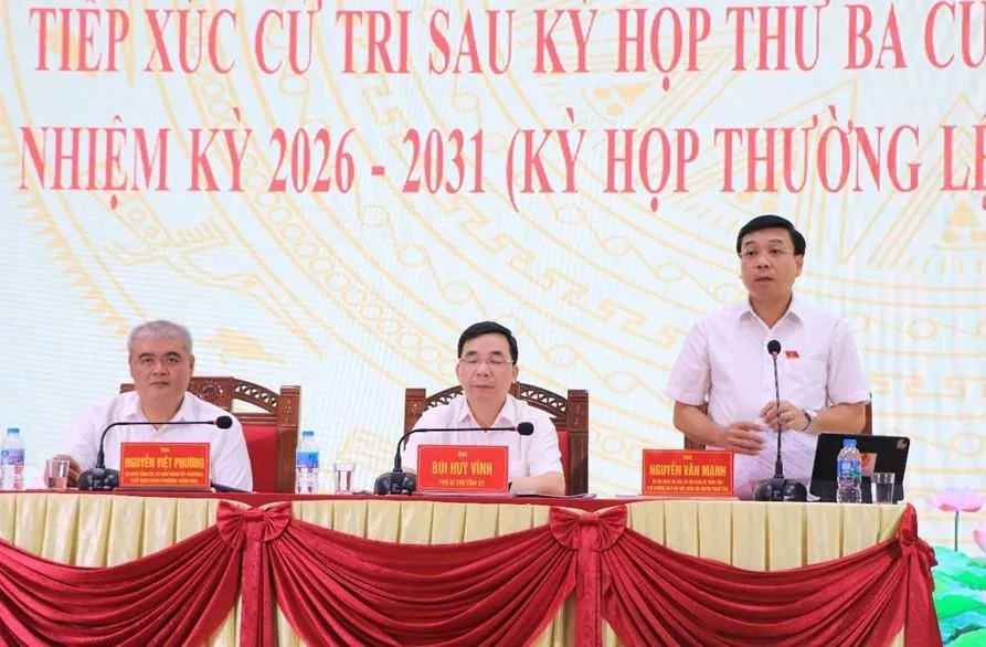 Phú Thọ: Cử tri kiến nghị tháo gỡ vướng mắc sau sáp nhập, từ đất đai đến hạ tầng dân sinh