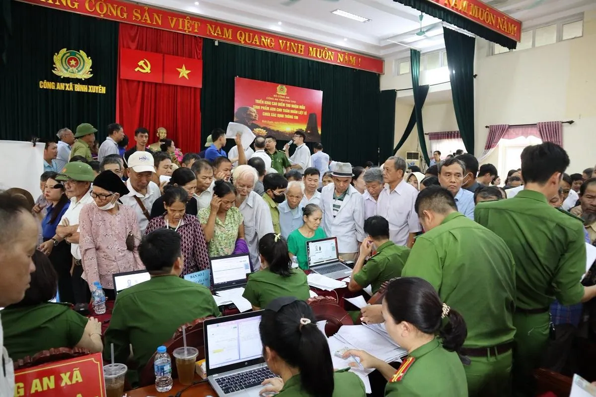 Phú Thọ: Cao điểm thu nhận mẫu ADN thân nhân tại các địa phương