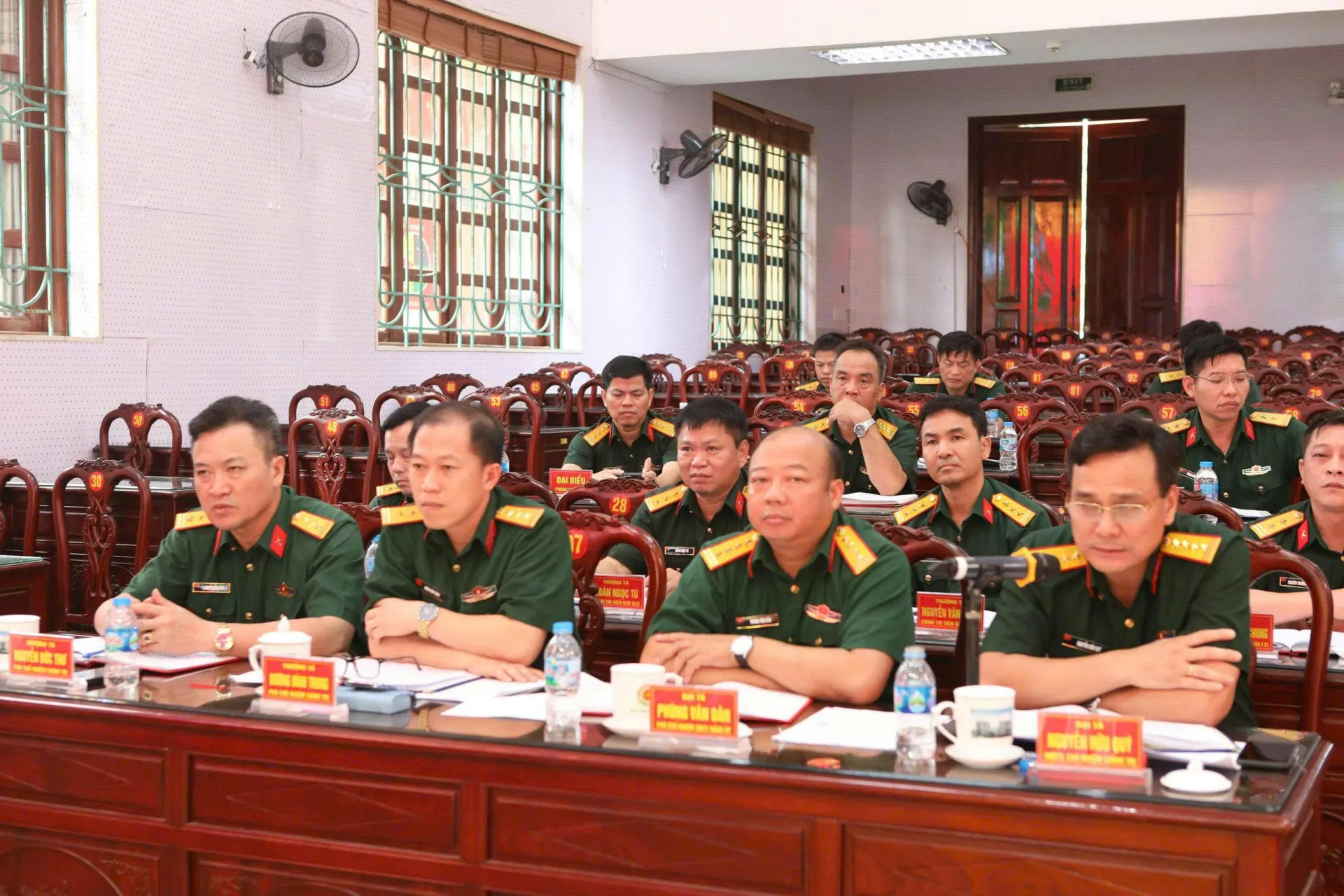 CỤC HẬU CẦN - KỸ THUẬT (QUÂN KHU 1) SƠ KẾT CÔNG TÁC ĐẢNG, CÔNG TÁC CHÍNH TRỊ 6 THÁNG ĐẦU NĂM 2026