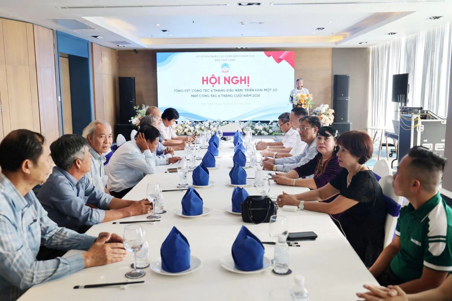 Hội Doanh nhân Cựu chiến binh tỉnh Khánh Hoà sơ kết công tác 6 tháng đầu và triển khai công tác 6 tháng cuối năm 2026